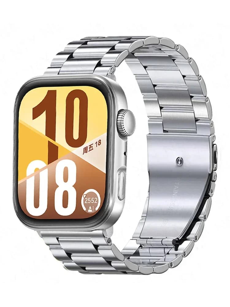 Cinturino in metallo per Huawei Watch Fit 4 Pro/3/2 Cinturino in acciaio inossidabile Smartwatch Cintura da polso Correa Bracciale Huawei fit 4 Pro Band