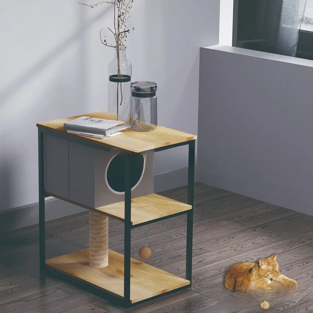 ## Sale Modern Cat Litter Box Furniture Cat Washroom Toilet Pet Furniture#