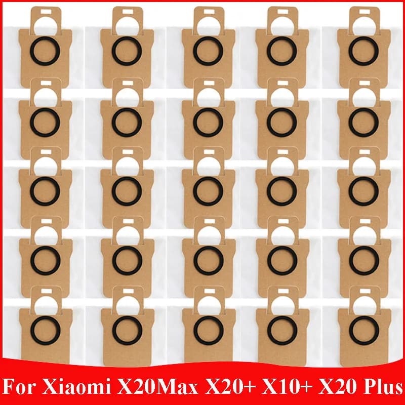 Dust Bag For Xiaomi X20 Max X20+ X10+ X20 Plus X10 Plus M30 M30S M40 M40S Robot Vacuum Accessories Disposable Anti-dust Bags