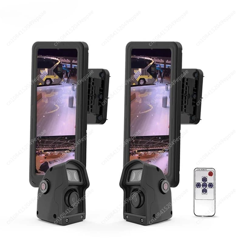 Specchio elettronico per vista laterale da 12,3 pollici per camion/autobus classe II IV Sistema di backup per telecamera con monitor ad ampio angolo di visione