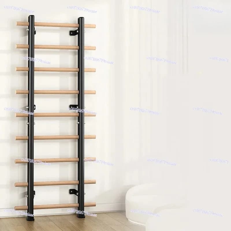 Nuova Scala Svedese in Legno da Parete per Fitness e Stretching, Barra per Trazioni, Vendita Calda dalla Fabbrica Cinese 2025