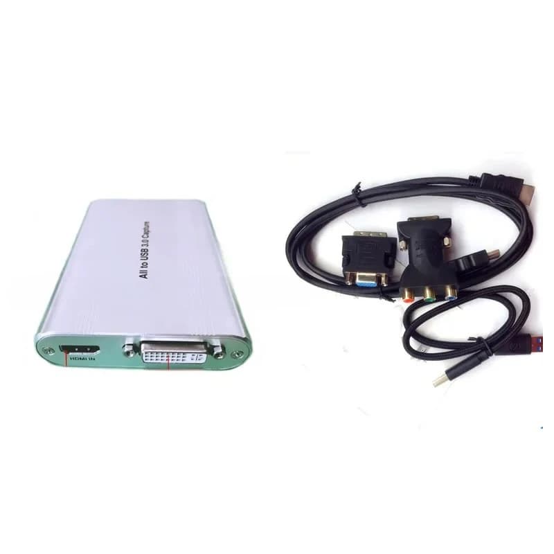 Scheda di acquisizione per trasmissione in rete UB760 full-port USB3.0 HD HDMI/DVI/SDI/VGA, senza driver, 1080P, supporta protocollo UVC, UAC