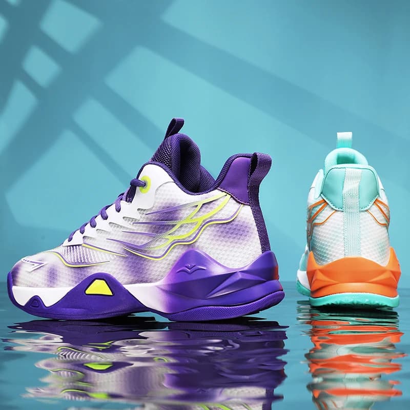 New Basketball Shoes with Amortization of the Intermedia Sole, Casual Sports Shoes for Students, Comfortable and cushioned footwear