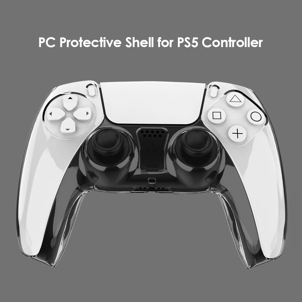 Cover Protettiva Ultra Sottile in PC Trasparente per Controller
