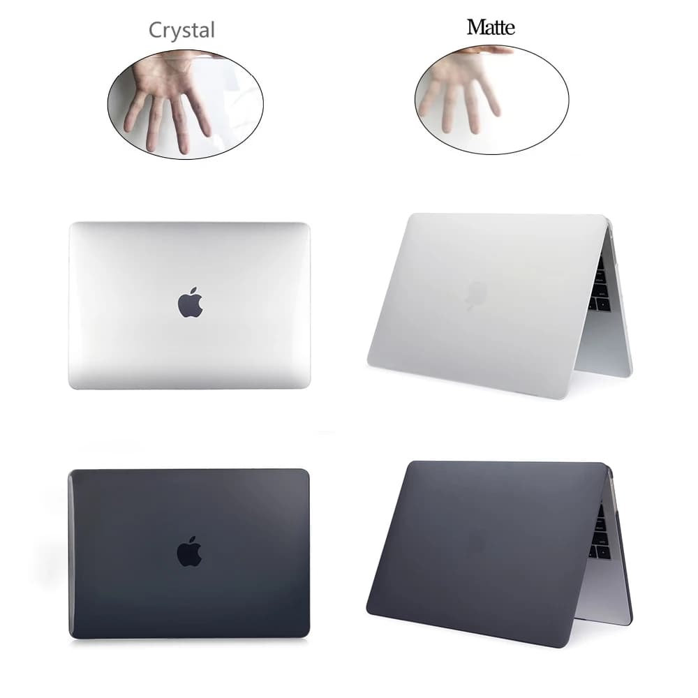 Custodie per laptop trasparenti in PVC per MacBook Pro 16 Custodia opaca per Pro16 modello A2141 Custodia protettiva termica per 2019 Pro16