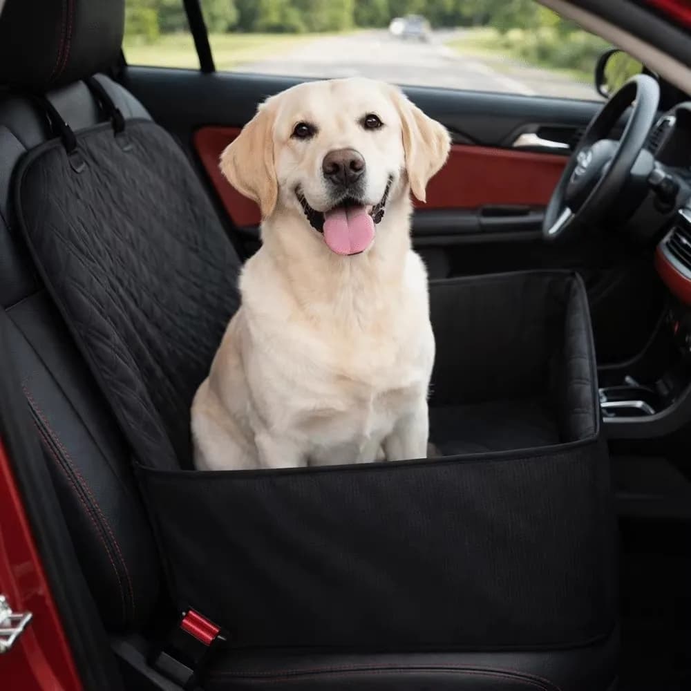 Travel Portable Pet Carrier Basket Non-Slip Waterproof Cat Basket Seat Scratch Proof Durable Dog Auto Seat for Dogs Cats