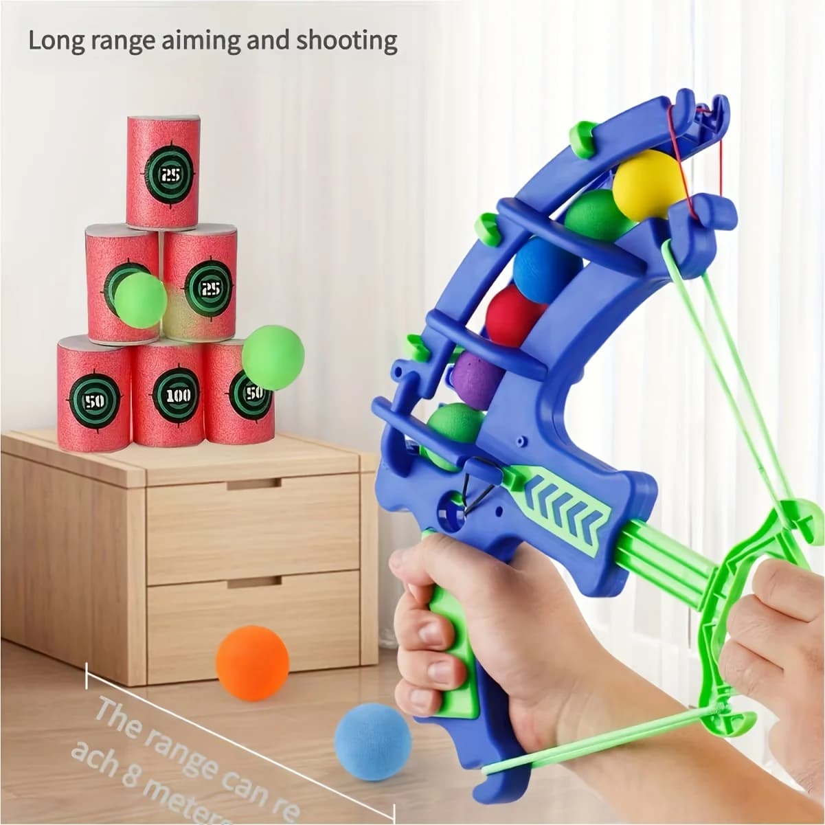 Giocattolo bersaglio per freccette in schiuma morbida da 12 pezzi per bambini: tiro con l'arco al coperto, gioco genitore-figlio, regalo ideale di Natale/Halloween/compleanno