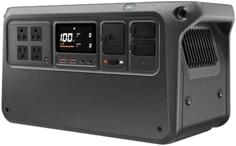 Power 1000 V2 Portable Power Station, 1024Wh LFP Battery, Compact Size, 2600W Stable Output, 0-80% Recharge in 37 Mins