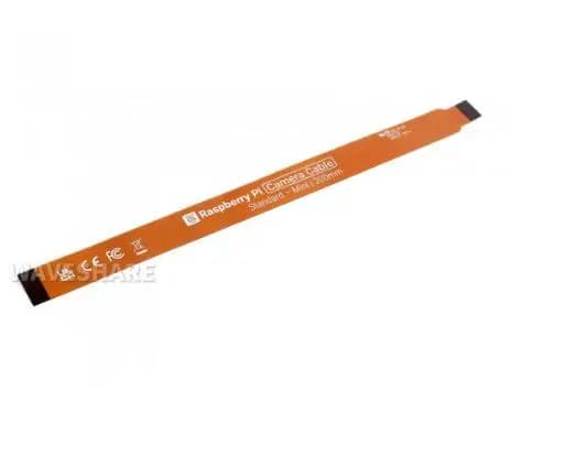 Raspberry Pi CSI FPC official flexible cable from 10 pieces from 200 mm to Raspberry Pi 5, from 22 pin to 15 pin, suitable for CSI camera modules