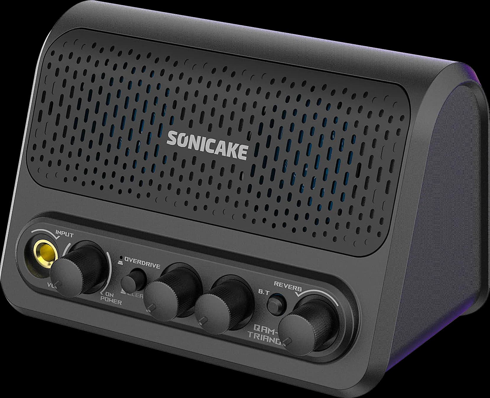 SONICAKE Dual Combo Guitar Amplifier 5 W Rechargeable USB Speaker Wireless Audio for Electric Guitar