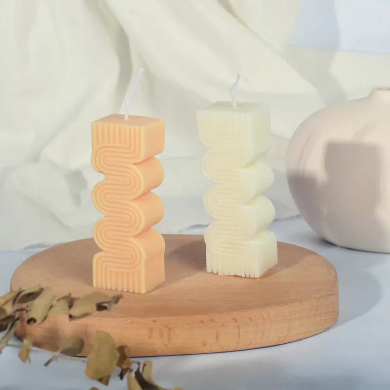 Panshan Road Aromatherapy Candle Silicone Mold Desktop Decoration Plaster Ornament Abrasive Diffusing Stone