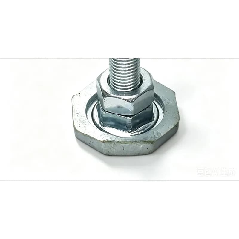 2PCS For drum washing machine fixed feet base screw / rubber balance shock absorption non-slip pad feet