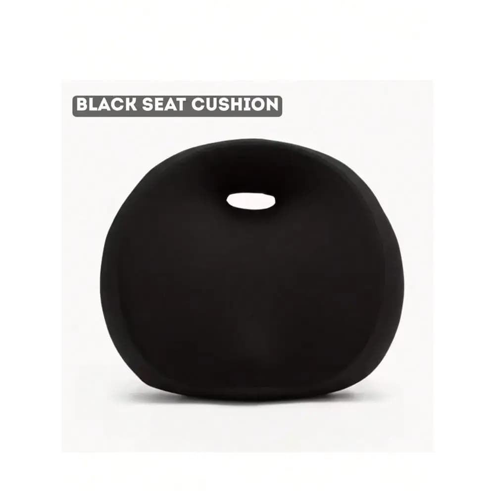 Cuscino in schiuma per seduta, supporto ergonomico per schiena e coccige, con chiusura a cerniera, cuscino morbido, adatto per sedie da ufficio, auto e altro.