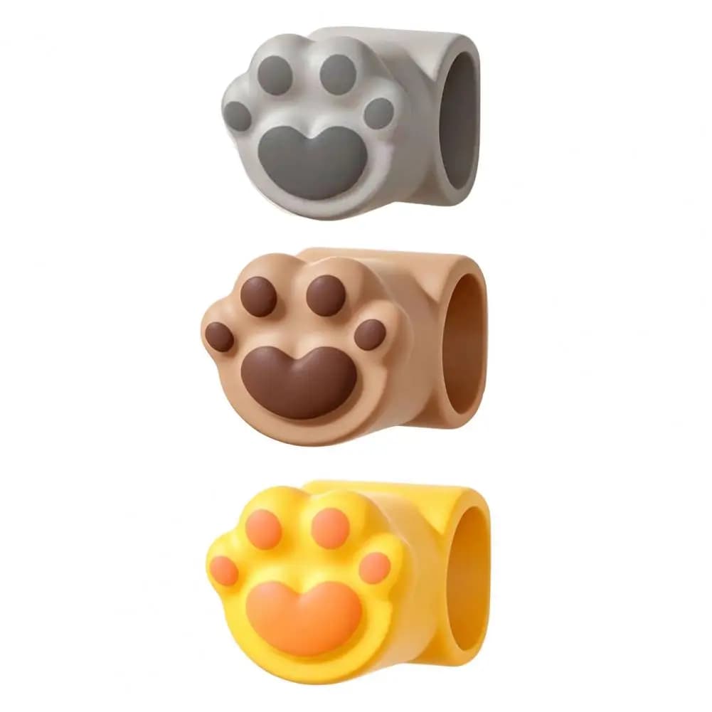 Anti-collision Pad Door Handle Bumper Silicone Flower Door Bumper Adhesive-free Handle Stopper Soft Shock Absorbing Wall