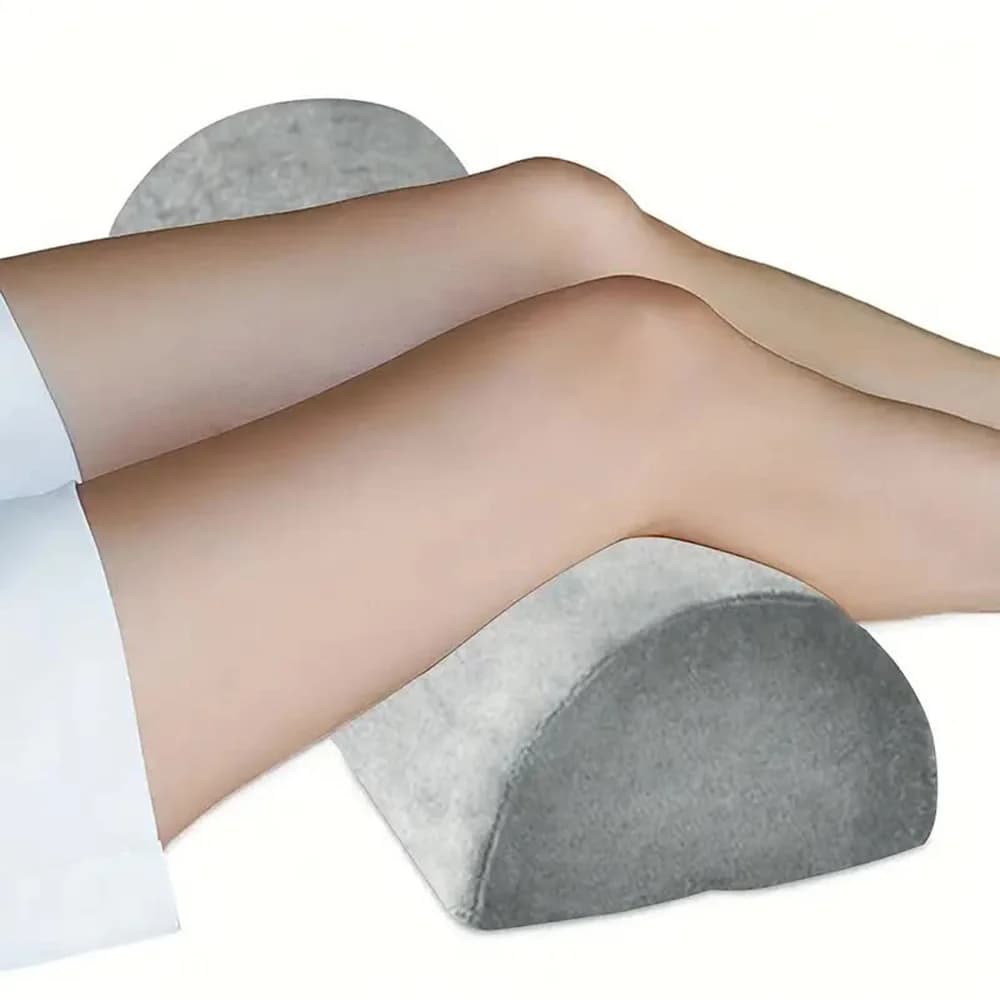 1pc Mezza Luna Cuscino Per Gambe Ginocchia Inferiore Schiena E Testa Elastico Antiscivolo Memory Foam Cuscino Ufficio Casa Viaggio