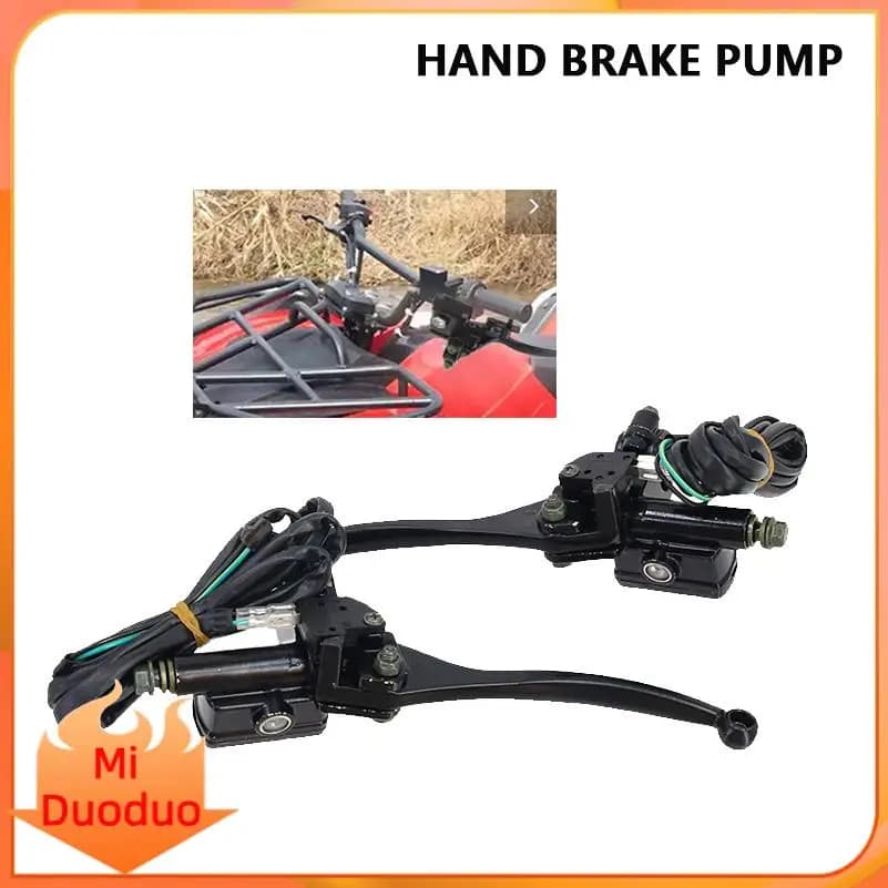 Leva Freno Idraulico e Frizione per Moto, Pompa Sinistra e Destra Universale per Moto da Cross 50cc-250cc, ATV, Quad