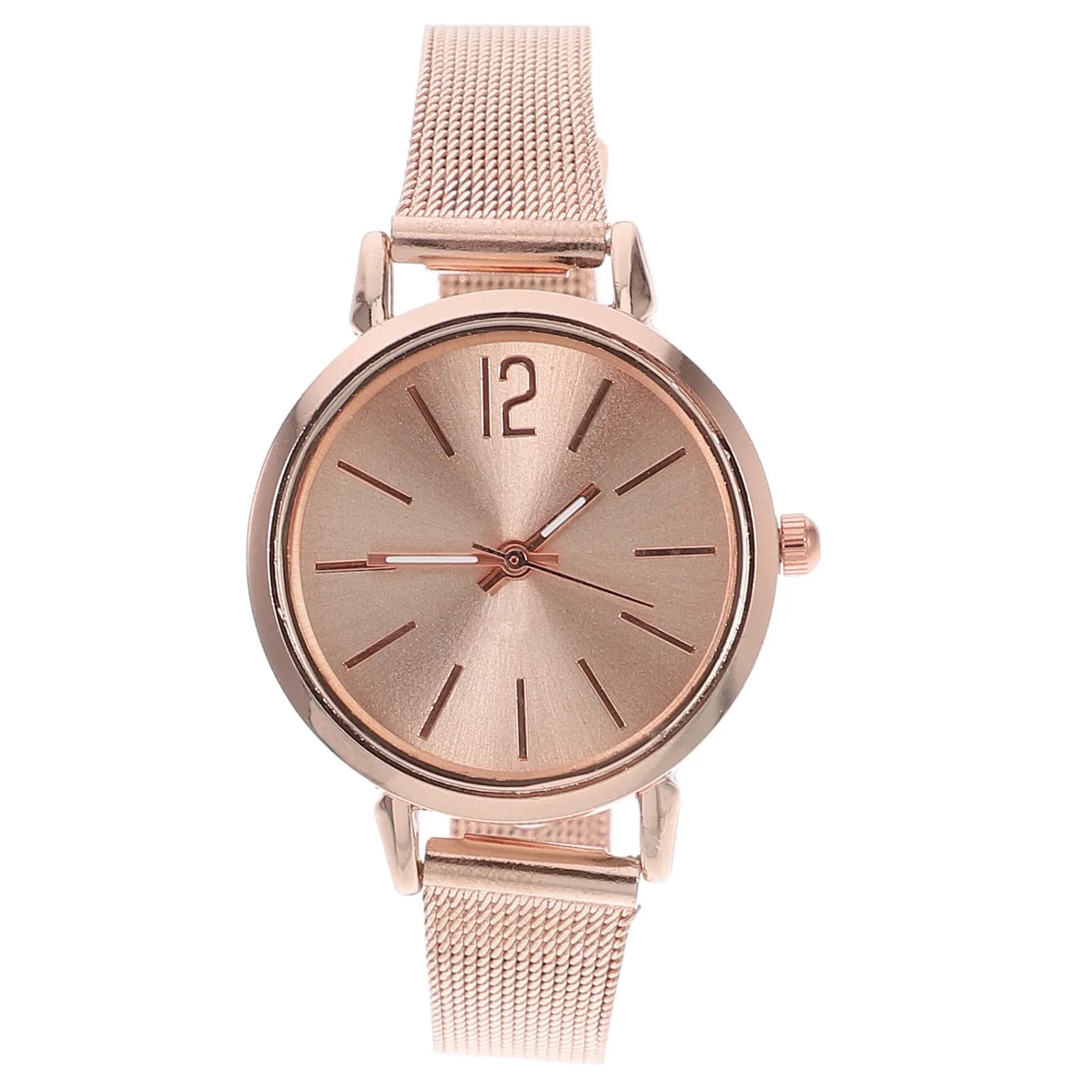 Women's Quartz Watch with Net Strap, Elegant Women's Wrist Watch, Birthday and Christmas Gift, Silver and White