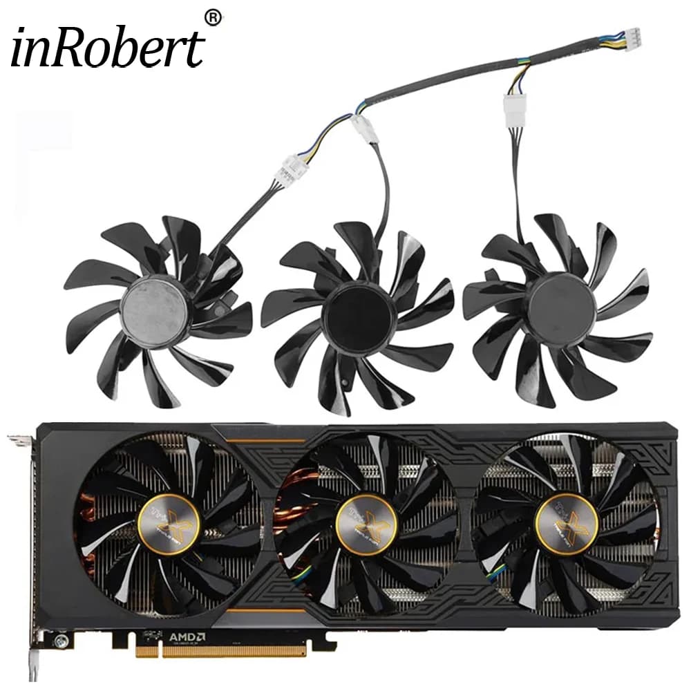 85MM T129215BU T129215SU Ventola di raffreddamento di ricambio per Sapphire Radeon R9 FURY 4GB HBM Tri-X OC Schede video grafiche Ventole di raffreddamento