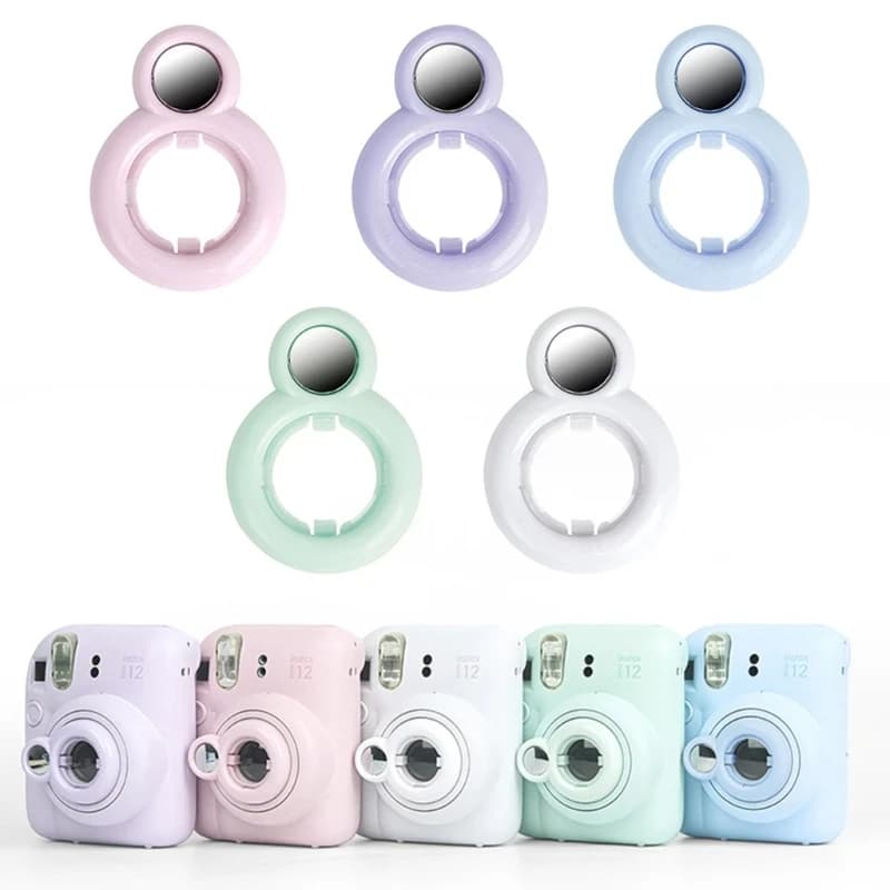 Obiettivo per selfie per Instax Mini 12, obiettivo macro, specchio per autoritratti, accessori per fotocamera istantanea
