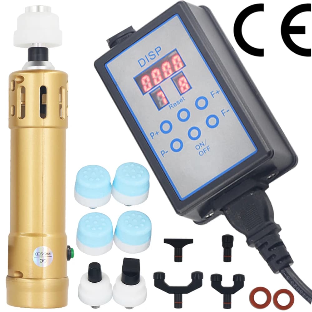 Urto Wave Therapy Machine, ED Treatment, Body Relaxation, Lumbar Pain Breeding, Massage 2 IN 1, New Chiropractic Gun in Urto Waves 2026