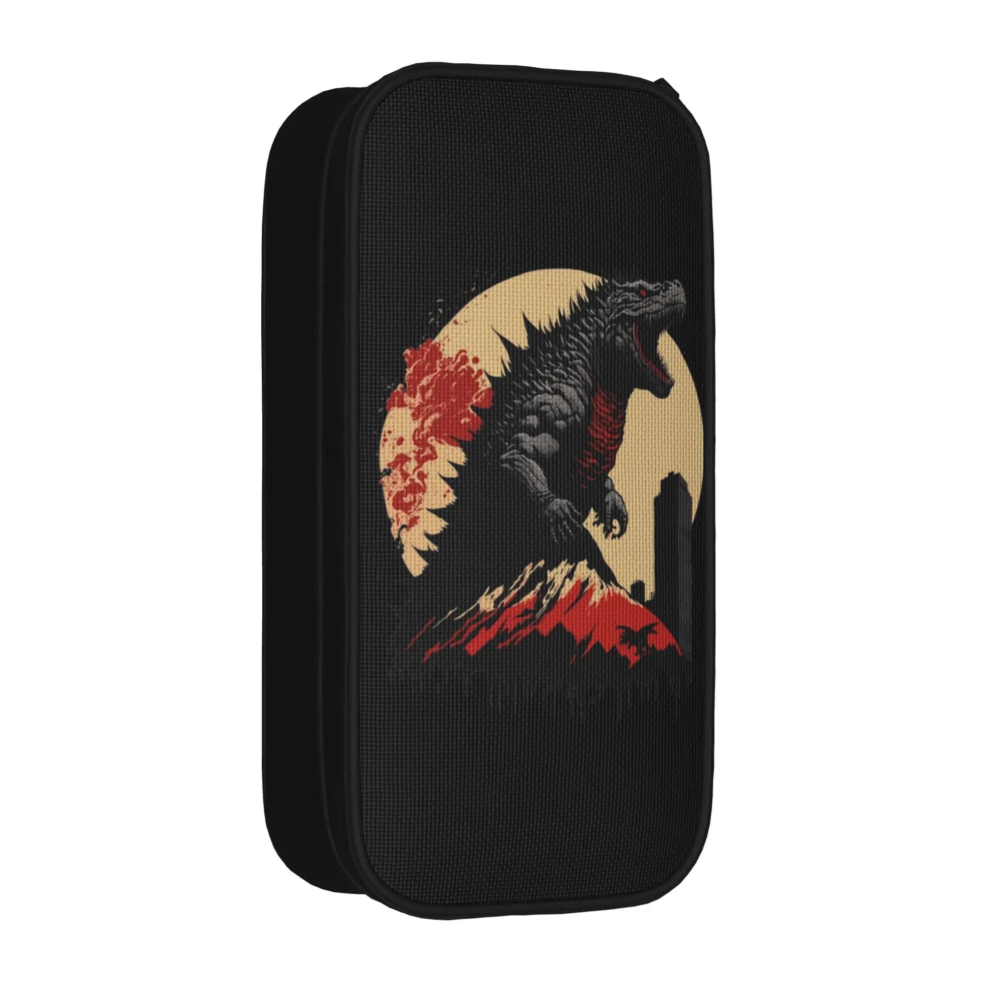 Monster G-Godzillas Pencil Cases Lovely Japanese Kaiju Pen Bag Student Big Capacity Students School Zipper Pencilcases