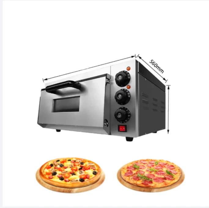 R&M Controsoffitto Pietra Quattro a Elettrico Mini Forno Horno Para De Tostapane e Forni per Pizza Singolo Ponte Prezzo Commerciale in Vendita Cottura