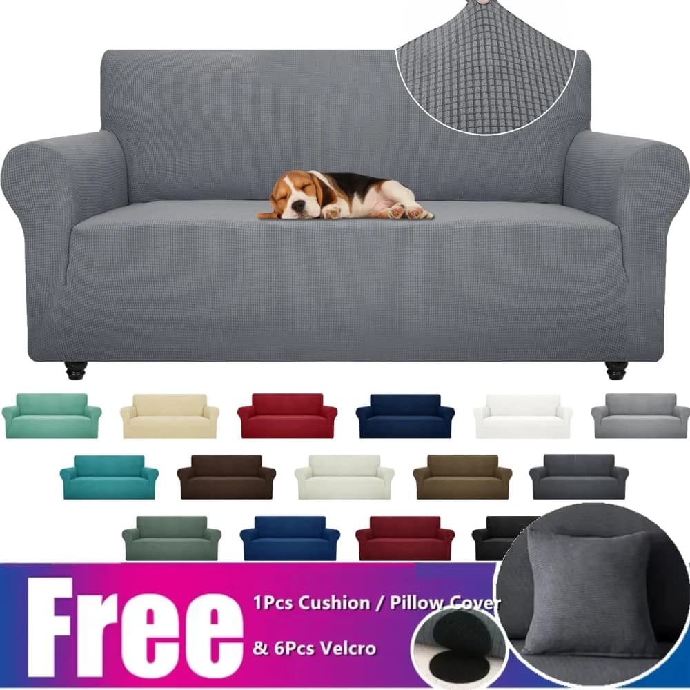 Fodera per divano elasticizzata jacquard Copridivano universale per cani e gatti Copridivano per mobili lavabili e amichevoli per animali domestici