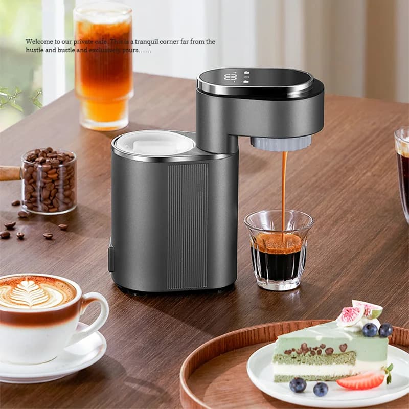 15 Bar Espresso Machine, Cald/Freddo Extraction, Coffee Machine Complete with Travel 150ml