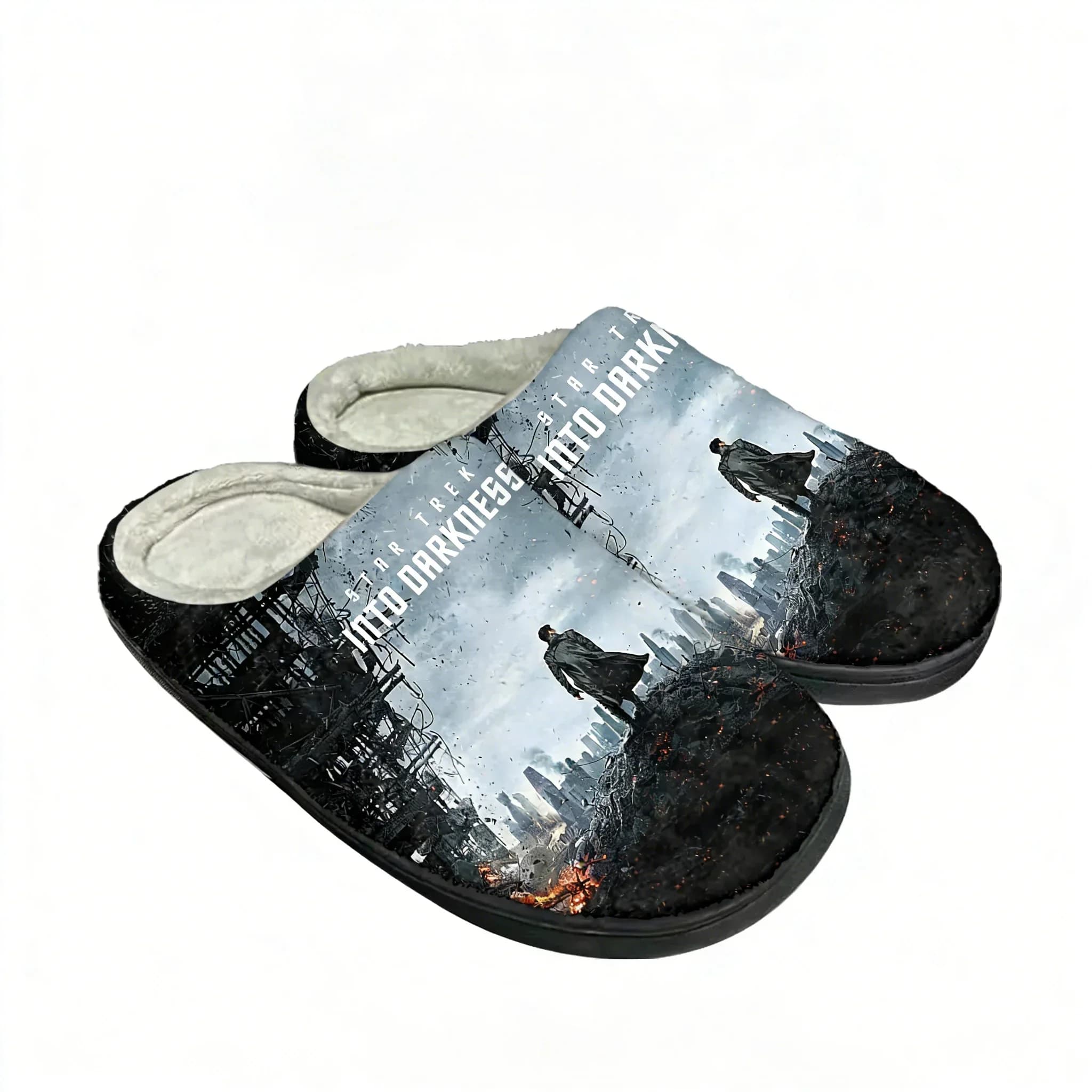 Star Trek Into Darkness Cotton Shoe Family Slipper Men Women Teenagers High Quality Plush Indoor Casual Warm Shoe Custom Slipper