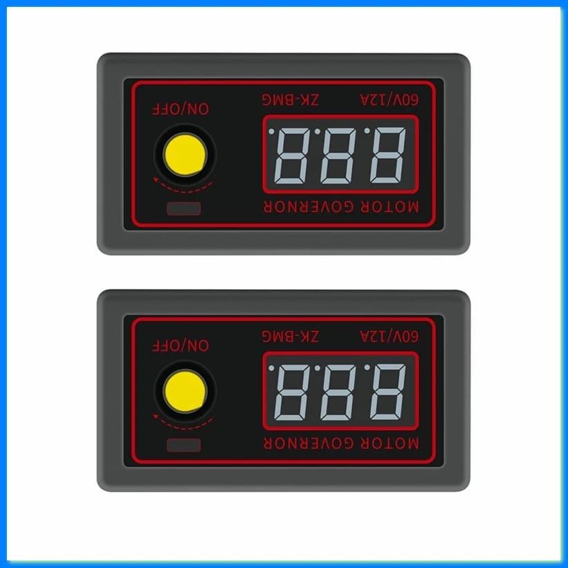 2PCS PWM Fan Speed Control Switch DC 9-60V 12A 500W Motor Dimming Speed Controller 5V 12V 24V Adjustable Frequency-DTD2