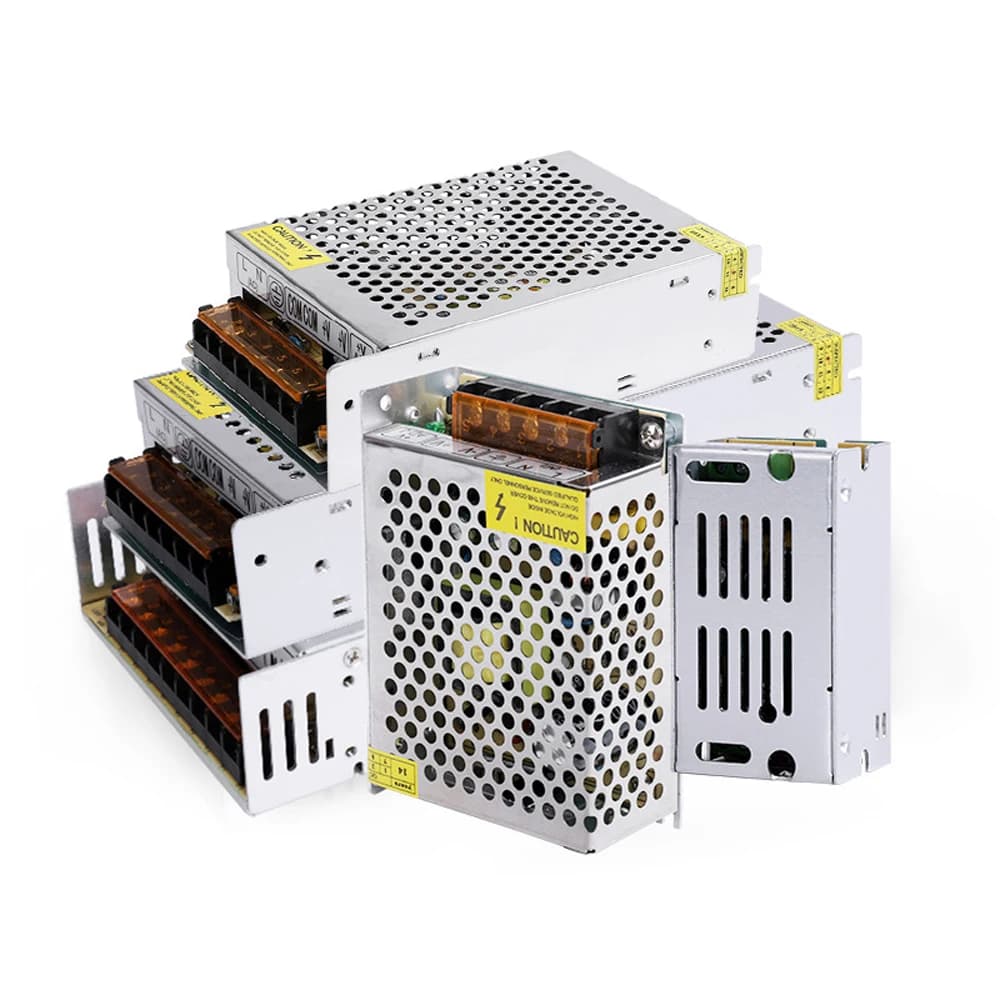 Alimentatore switching AC 220V a DC 12V 12 V Volt 1A 2A 3A 5A 6A 8A 10A 12A 15A 20A - 50A Adattatore sorgente trasformatore luminoso SMPS