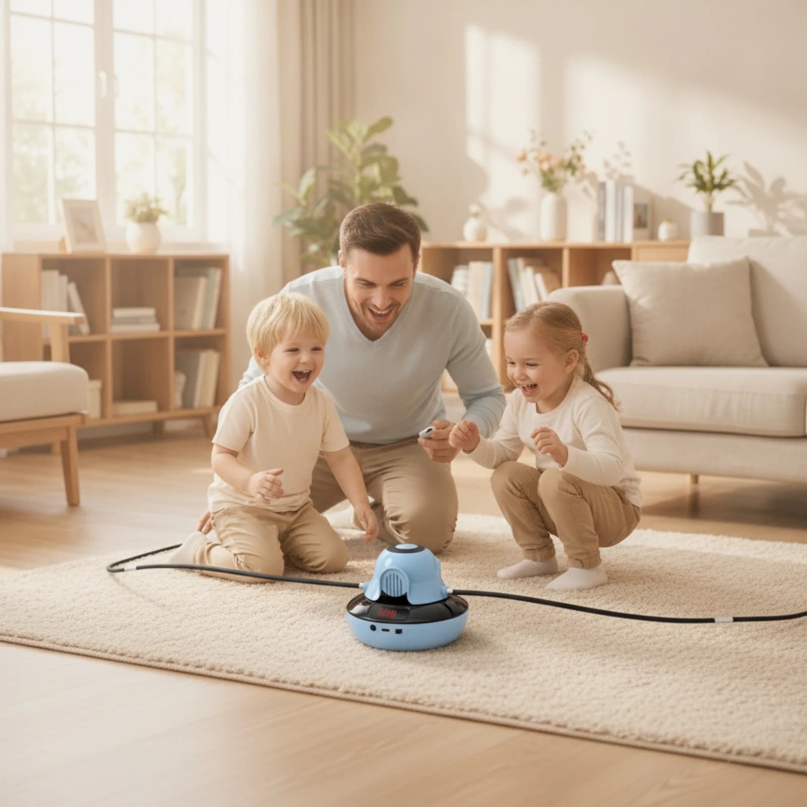 Automatic Rope Skipping Machine Rechargeable Jump Rope Machine with Controller Control Fitness Equipment Portable Low Noise