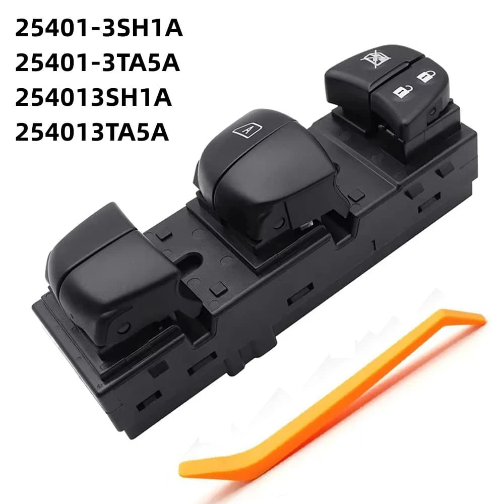 254013TA5A interruttore di controllo elettrico per finestra per Nissan Altima 2013-2018 per lato guida sinistro 254013 sh1a muslimah
