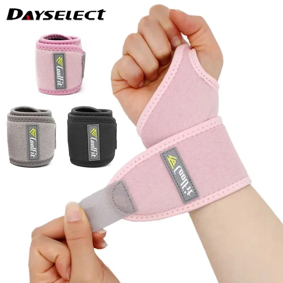 1 pz protezione per il polso fascia tutore supporto cinturino da palestra sport tunnel carpale distorsioni tensione sollievo dal dolore fasciatura avvolgente leggero unisex
