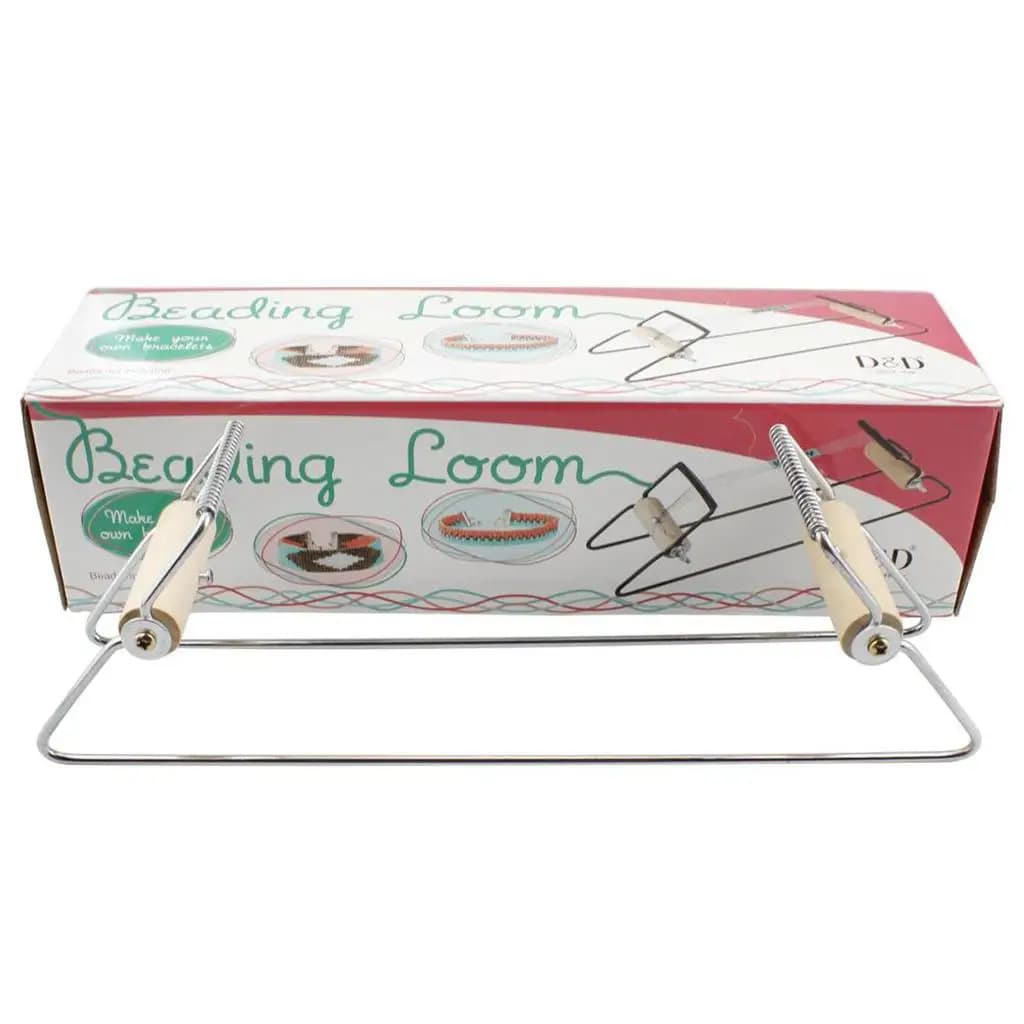 Wood Weaving Beading Loom Set for Jewelry Bracelets Necklaces Make DIY Handmade