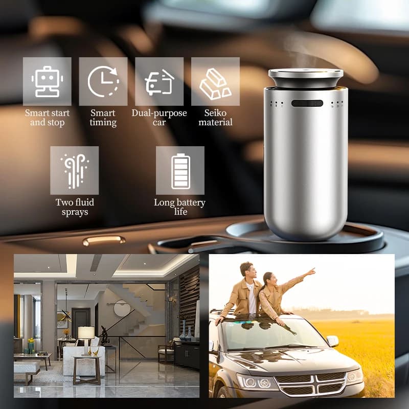 High-end car diffuser for car deodorant for long-lasting aromatherapy to remove odours