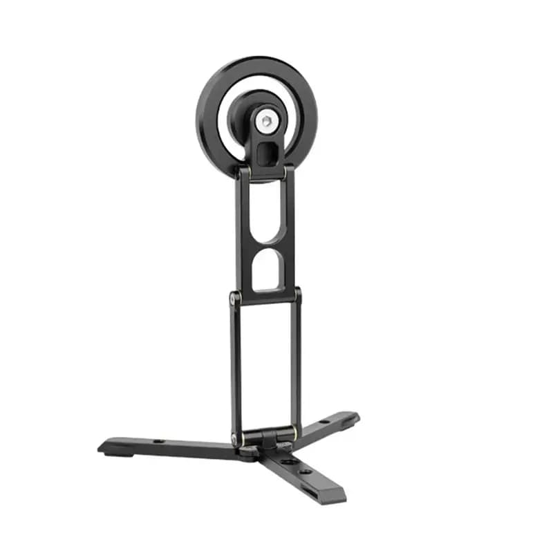 Supporto Magnetico Pieghevole A46M per Telefono, Asta Selfie, Supporto da Tavolo per Smartphone, Stand per Fotografia con Telefono