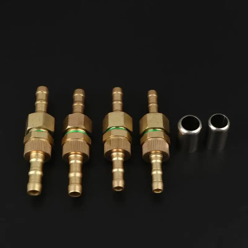 Connettore per Tubi Agricoli in Ottone con Giunto Girevole per Spruzzatore ad Alta Pressione, Accessori per Irrigazione Giardino【HGPA】