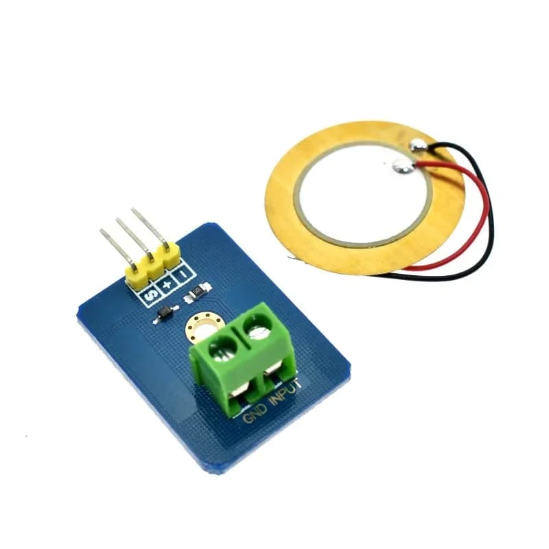 KIT DIY Analog Drum simulates piezoelectric ceramic vibration sensor for arduino