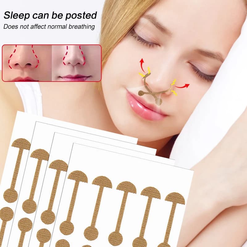 20-200PCS Dumbbell Nose Tip Patches - Disposable Nude Thin Strips for Contouring & Corrective Nose Shaping