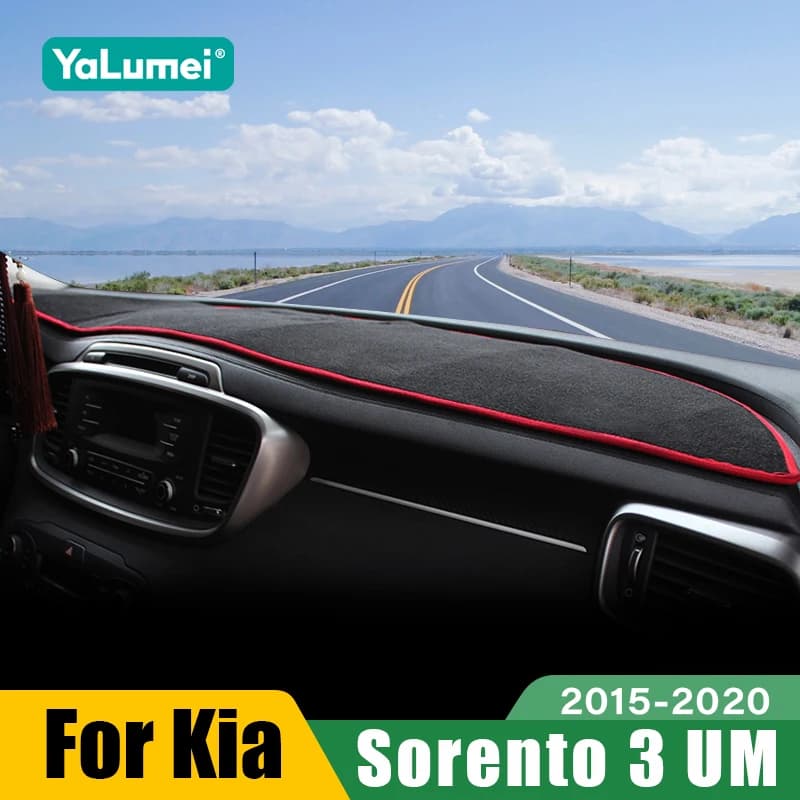 Per Kia Sorento 3 2015 2016 2017 2018 2019 2020 Sorento UM Prime Cruscotto Auto Parasole Copertura Tappetino antiscivolo Accessori