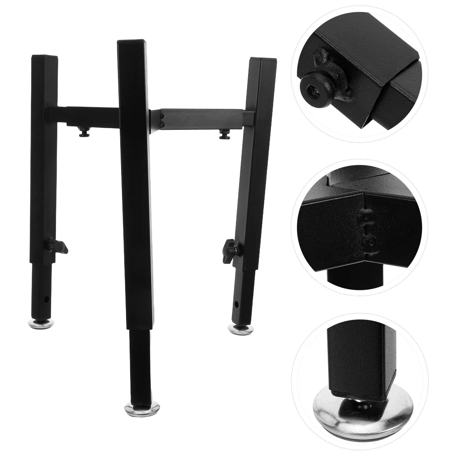 Dog Bowl Rack Stand Adjustable Height 9-15 Inch Elevated Metal Pet Feeder Stand for Food and Water Bowls Raised Comfort