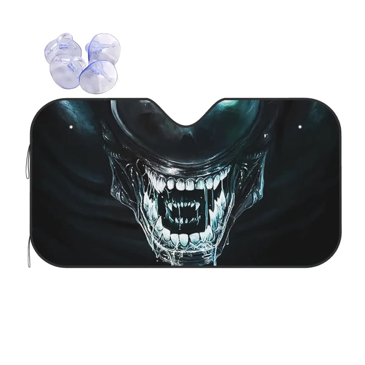 Xenomorph Alien Parasole Parabrezza Parabrezza anteriore per auto Finestra Parasole Accessori Coperture
