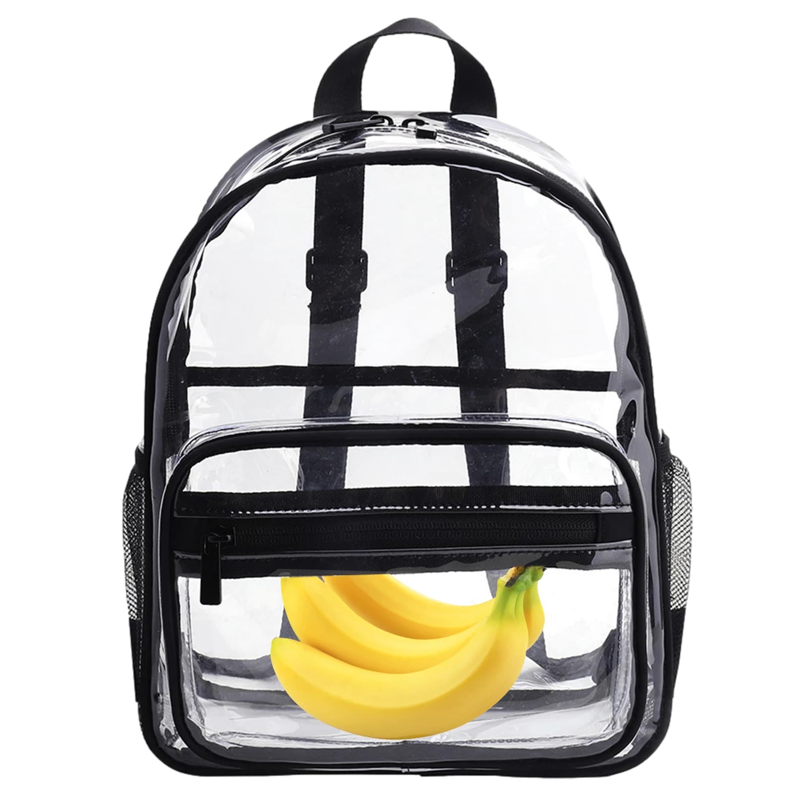 Zaino trasparente Bookbag Zaino trasparente per scuola elementare Zaino trasparente per bambini Ragazze Ragazzi Adolescenti Adulti