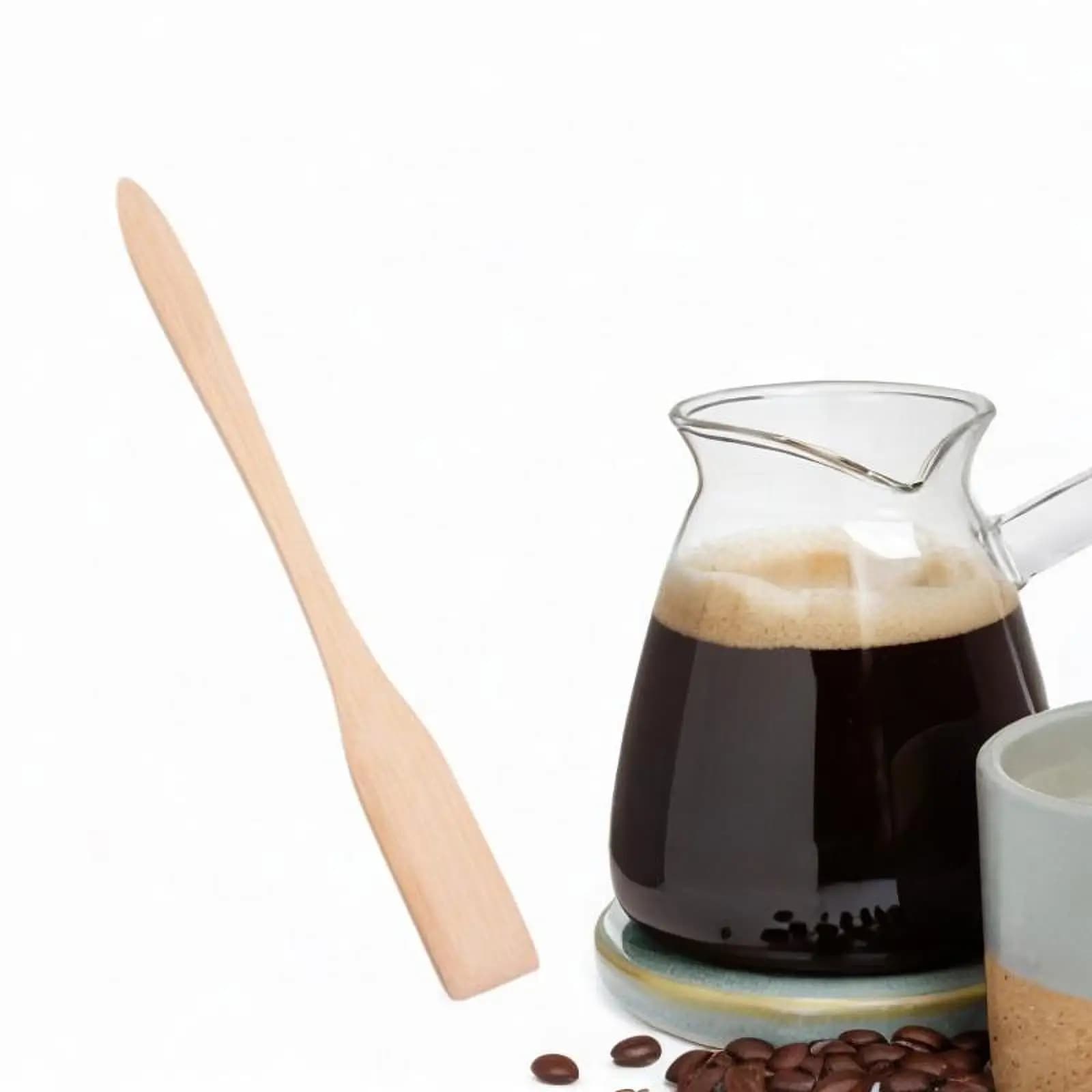 Coffee Stir Stick Portable Kitchen Accessories Multipurpose Cocktail Mixing Spoon Coffee Stirrer for Tea Cocktail Shaker Kitchen