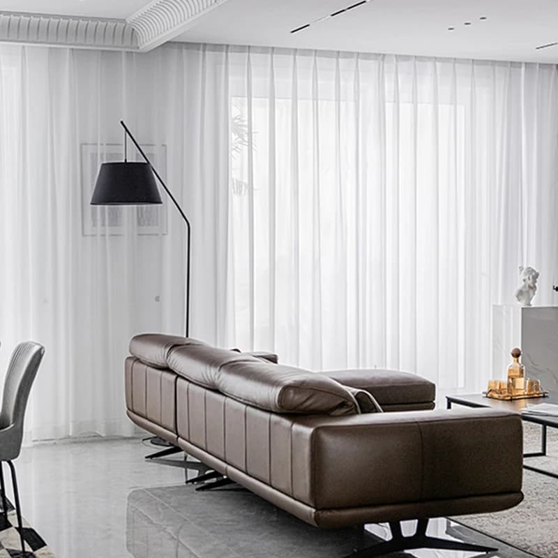 Tende velate bianche per soggiorno, camera da letto, finestra, tinta unita, lunghe tende in tulle, tende per matrimoni, decorazioni per la casa, drappeggi in voile per feste