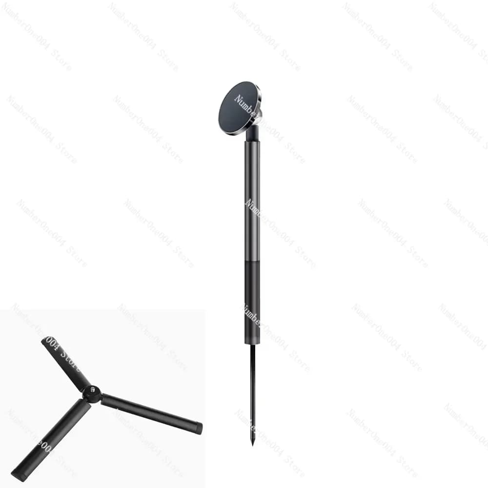 Supporto da golf a terra Supporto magnetico per treppiede Supporto per selfie stick estensibile per fotocamera smartphone Go Pro DV