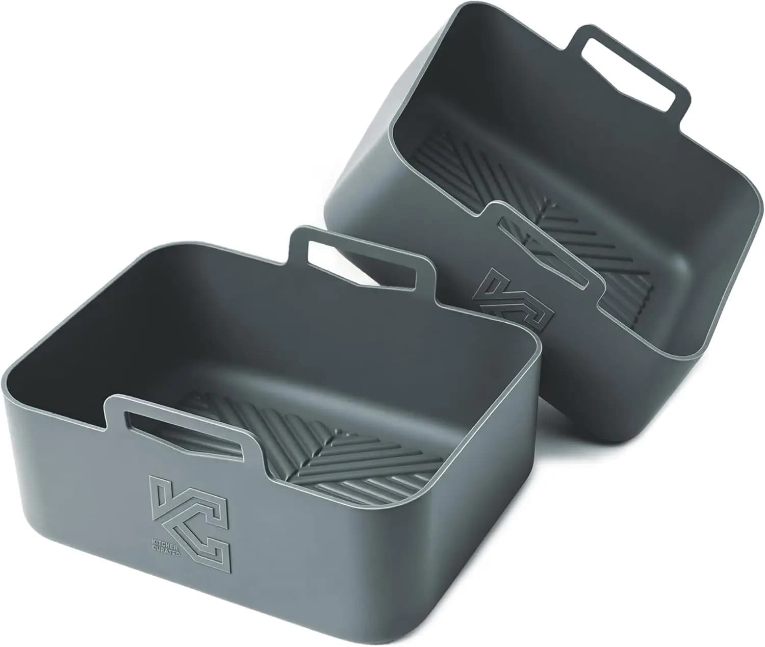 Pack of 2 Silicone Reusable Covers for Air Fryer, 10 QT, Compatible with DZ401/DZ550/DZ201, Premium Design Often