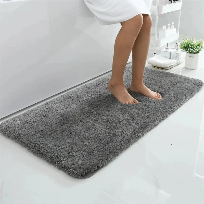 Tappeti di lusso semplici per il bagno, tappetini assorbenti per il bagno, tappetini per la doccia, tappetini per la protezione del pavimento, decorazioni per la casa