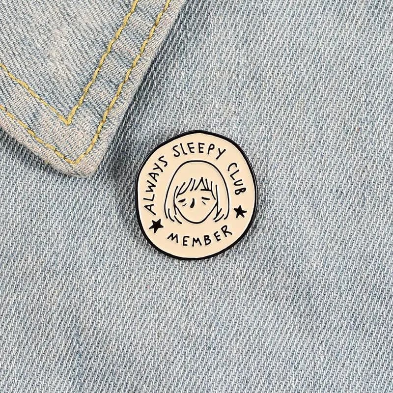 Always Balloon Brooch g Personalized Glazed Brooch Club Member badge brooch for bag clothes brooch gift jewelry funny for friends